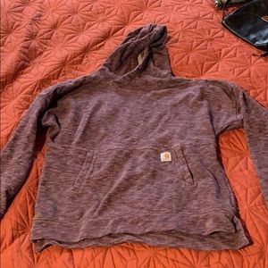 Women’s purple Carhart hoodie